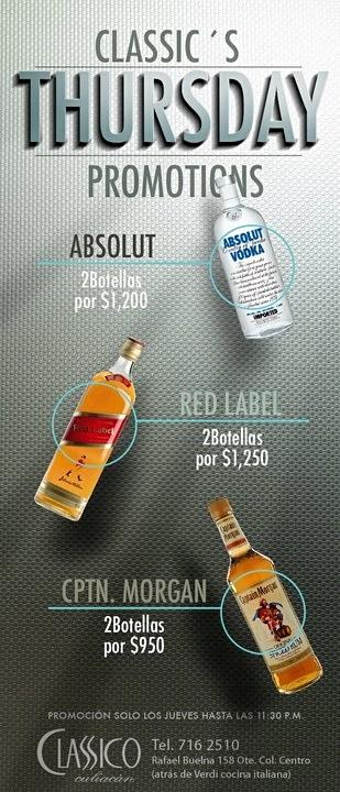 classicocln's tweet photo. Aqui nuestras promociones de hoy!! #JuevesDeClassico http://t.co/IC9rpEf3
