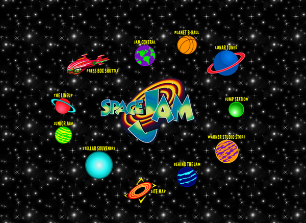 mental_floss's tweet image. Your friendly reminder that the 1996 Space Jam website still exists — www2.warnerbros.com/spacejam/movie…