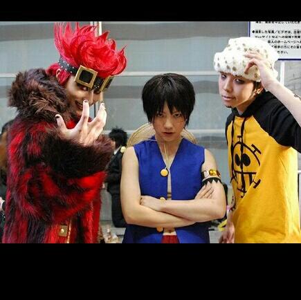 _shaha92's tweet photo. #غرد_بصورة_كوسبلي ... Kid + Luffy + law ♥ http://t.co/U1k2ZM7c