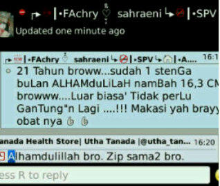 IniBDGKu's tweet photo. Nambah 16,3 cm, 1 setengah bulan konsumsi paket peninggi herbal.. http://t.co/u0E8ULrq