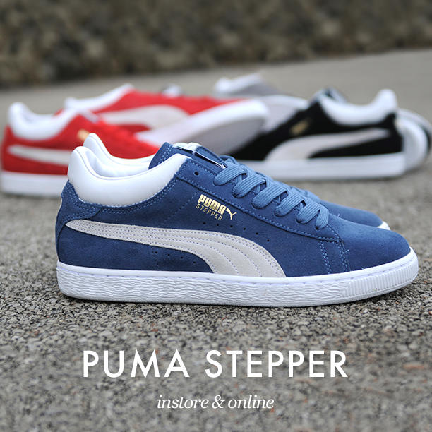size on X Four new colours of the PUMA Stepper have landed in stores and online. http t P9sf1qS5 http t mhjp60qP X
