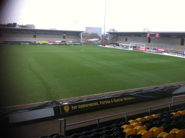 DinosaurCollins's tweet image. No wonder Simon Marshall the @burtonalbionfc groundsman has won
so many awards. Look at the Pirelli today