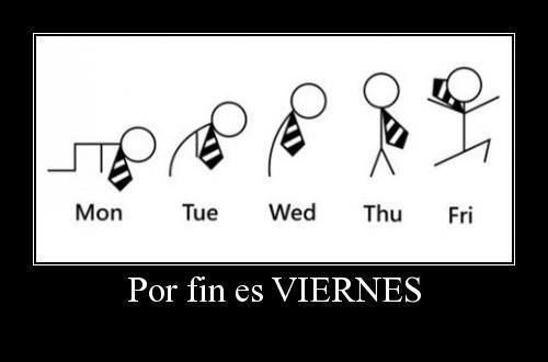CupoNet's tweet photo. ¡A tirar la corbata! Por fín llegaste VIERNES :) http://t.co/xkG3upfj