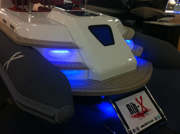 Another snap of the Rib X GTS with Flexiteek decking