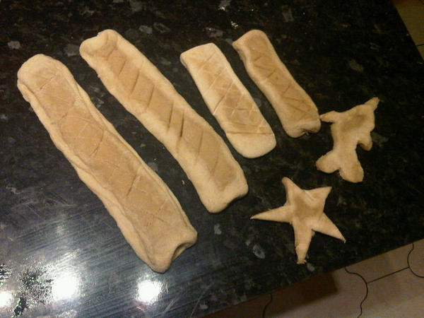 Millieharries's tweet image. Salt dough sausage rolls haha #earlyyearsteaching @BeckyAppleton1