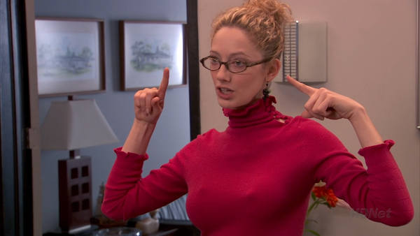 bluthquotes's tweet photo. Up here, Michael.  Up here.  #CleavageAppreciationDay http://t.co/F6PBJJpU