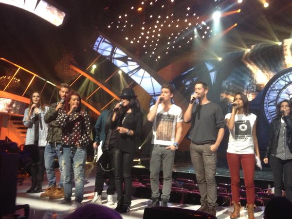 NMATF1's tweet photo. “@emarolle:repet #NMA2013. Hommage à #Bruel avec Emmanuel Moire, #Jenifer #MPokora #Shym sur "Place des grands hommes" http://t.co/8cSHGh4f”