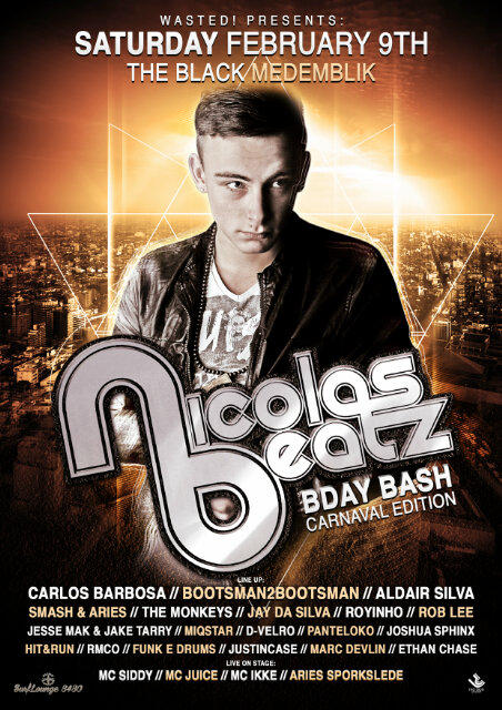 TheMonkeysNL's tweet photo. Saturday february 9th we're playing at @NicolasBeatz B-Day Bash in Medemblik. So prepare for this very hot party http://t.co/GmLk4Ulp