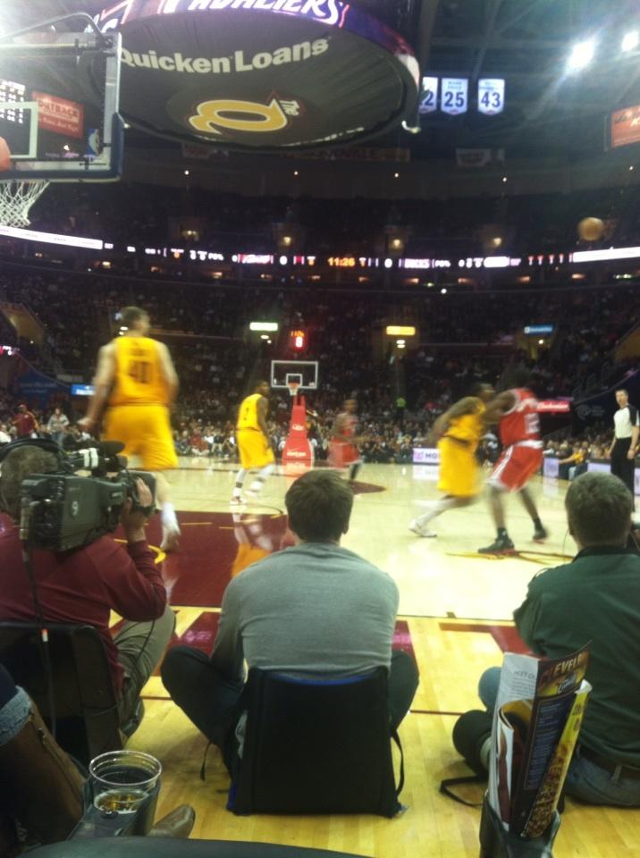 Bryan Lerg On Twitter Floor Seats At The Cavs Game W