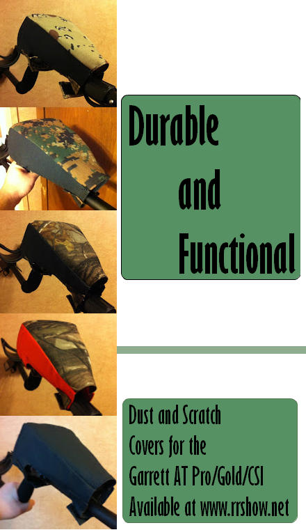 ResearchRecover's tweet image. Garrett AT Pro/Gold/CSI dust and scratch covers! Available at rrshow.net!