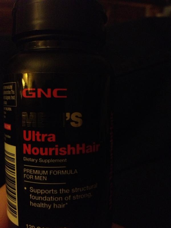 Critternation7's tweet image. What dad picked me up at GNC today. Using them. #greaseproblems #takeonelove #baldingatseventeen