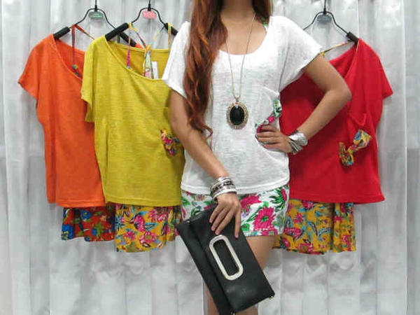 ownowl22's tweet photo. blus kantong ribbon corak @ 95rb ( 2pc inner +luaran ) http://t.co/f6jCAWgE