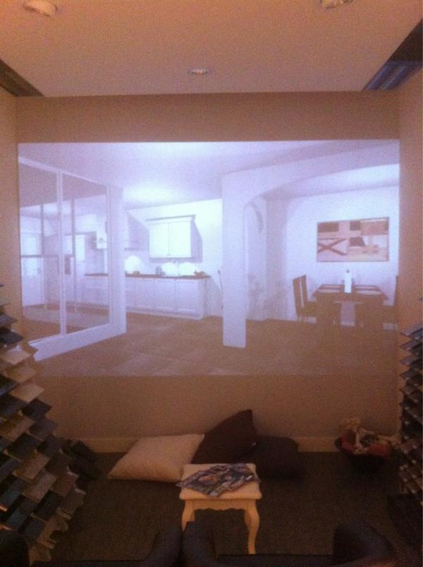 Het 3D ontwerp staat klaar voor de klant, ben benieuwd wat ze ervan vinden. #keuken