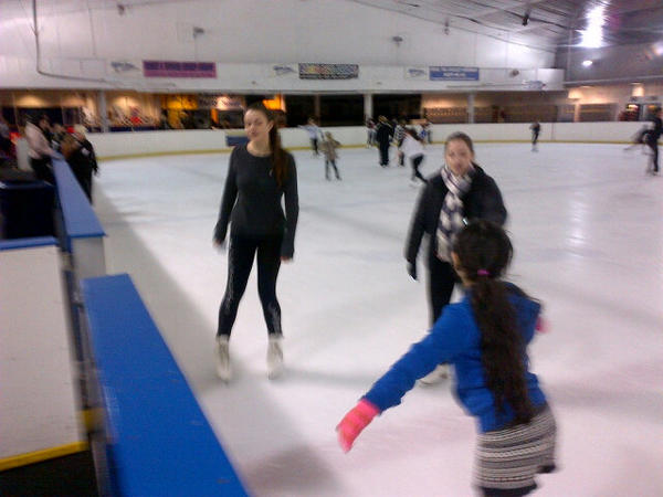 EamonMann's tweet photo. Caitlin dancing on ice http://t.co/CeyId8wY