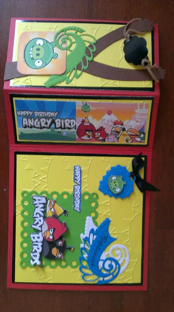 @AngryBirds got this as birtdaycard