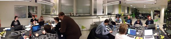 Parteih hardcore #sensationwhite #GGJ13 #GirDegVinger