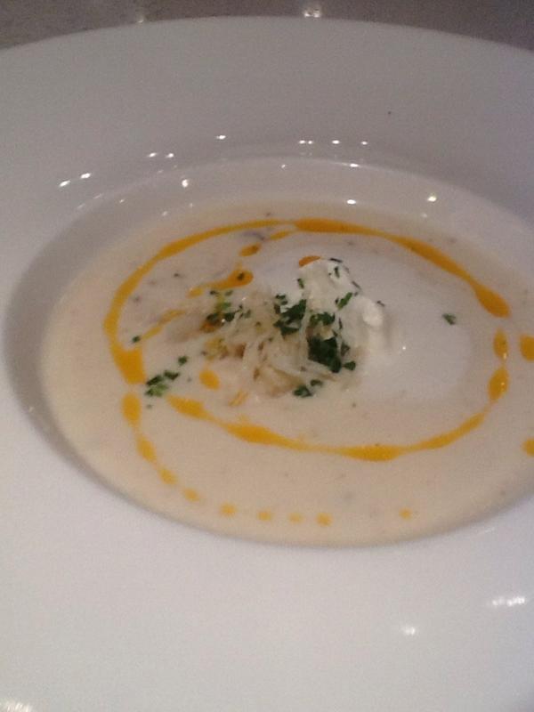 haggisracer's tweet photo. Partan Bree Soup At The Chefs' House Last Night 
Burns Dinner with. Twist 
Chef Li,Heather, and all of our Students A++ http://t.co/sr4dlfdi