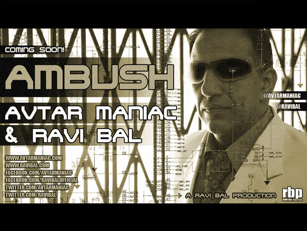 avtarmaniac's tweet photo. Hanji yaaro "AMBUSH" Avtar Maniac &amp; Ravi Bal. Coming soon. brrrrraaaa! #Bhangra #AvtarManiac #Ambush #RBP http://t.co/R4U4ZtEr
