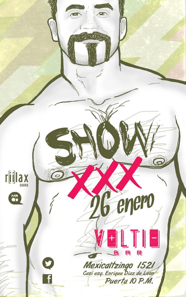 voltiobar's tweet photo. HOY EN VOLTIO BAR
SHOW XXX http://t.co/h3JKigNz