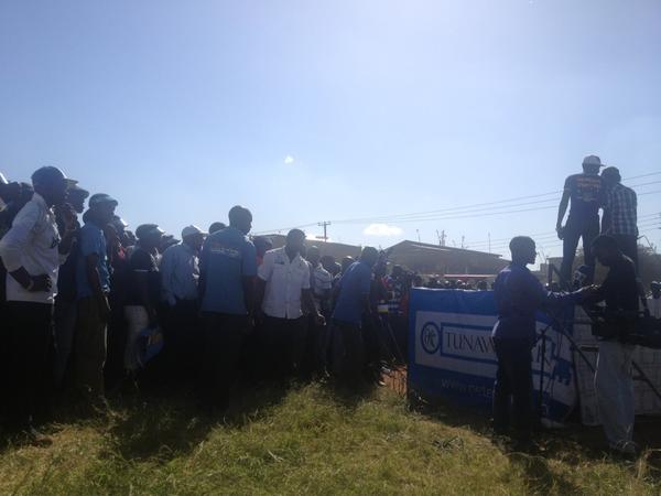 RonnieOsumba's tweet image. On location at #Kayolerally #tunawesmake