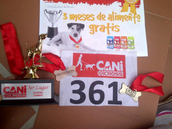 val_larrea's tweet image. 3er lugar canicross!