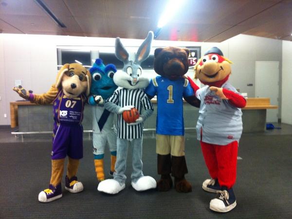 los angeles sparks mascot