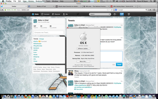 BladesofTeal's tweet image. @starswriter40 I have attached a snapshot of some of the specs to my Mac.  #Apple #MacOSXMountainLion #MidSummer2012