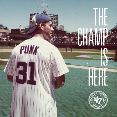 Cubs fan CM Punk has high hopes for club come fall