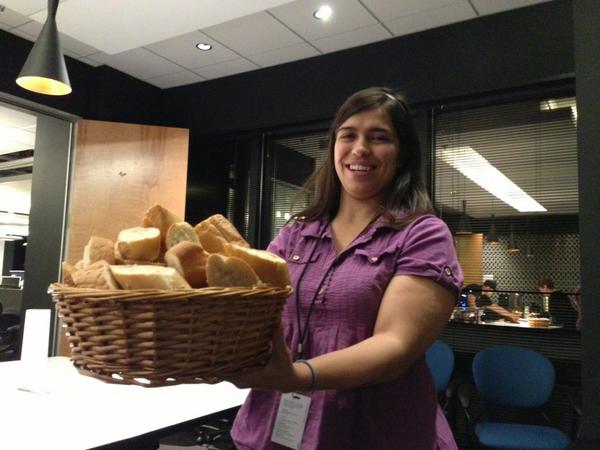 thefantosee's tweet photo. @RealHughJackman hoping you win the SAG tonight but next time here's some bread to avoid Javert http://t.co/nGaLOR47