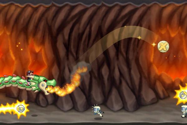 NickSOTC's tweet photo. I just flew 2,200m in a brilliant game of Jetpack Joyride on iPhone. Booyah! http://t.co/hnJ531jt http://t.co/StbdGzQt