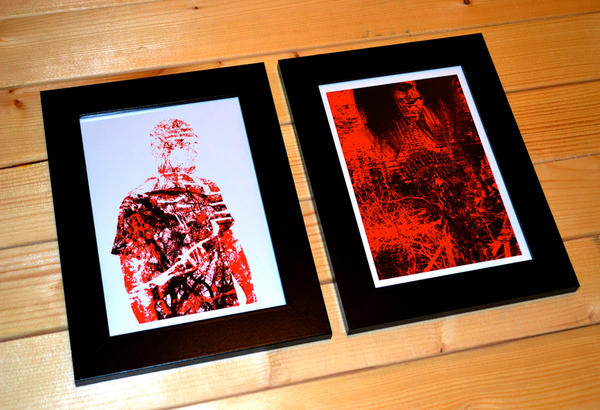 VanguardAtelier's tweet photo. Legitimate Study: RESTLESS initiative | 12"x16" Framed Print test x 2 | Fujifilm Premium Gloss 235 g/m² http://t.co/DsGdazYh