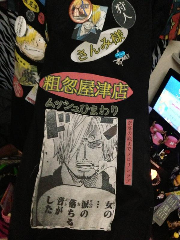 さんみ サンジ神 En Twitter 手作りサンジ特攻服の1番お気に入りの面はこちら 粗忽屋の意味知らない方多いから質問されまくったけど 笑 出身が津市なので津店なのです Http T Co Abr9z5jj