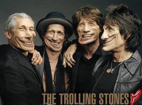 DeRandomBox's tweet image. The trolling stones