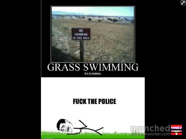 DeRandomBox's tweet image. Fuck the polide :p