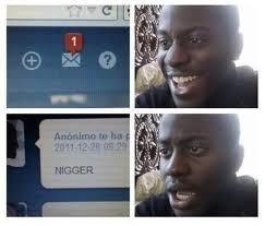 DeRandomBox's tweet image. Nigger :p