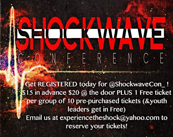 ShockwaveCon_'s tweet photo. TICKET INFO HERE! Get yourself &amp; your group Registered Today &amp; Experience the Shock!! #GenerationRecovery http://t.co/WXT8bDqx