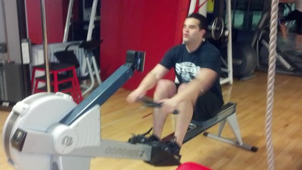 TeamToolTime's tweet photo. Row row row your boat @ctaylo21 http://t.co/vv4DWddD