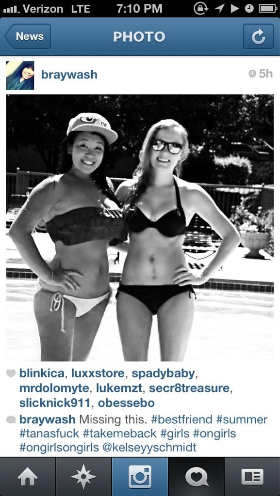 kelcschmidt's tweet photo. Stole this from my bestie cause I miss summer and her hashtags crack me up 😂@bray_wash oh, &amp; I guess I miss her too 😉 http://t.co/qVoU7XE2