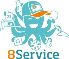 Sistemisrl's tweet image. Un mondo di servizi a portata di mano! Per la tua #piscina segui #8Service  polpo dinamico assicura Assistenza globale