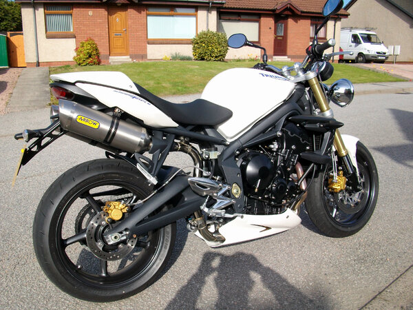 street triple exhaust options