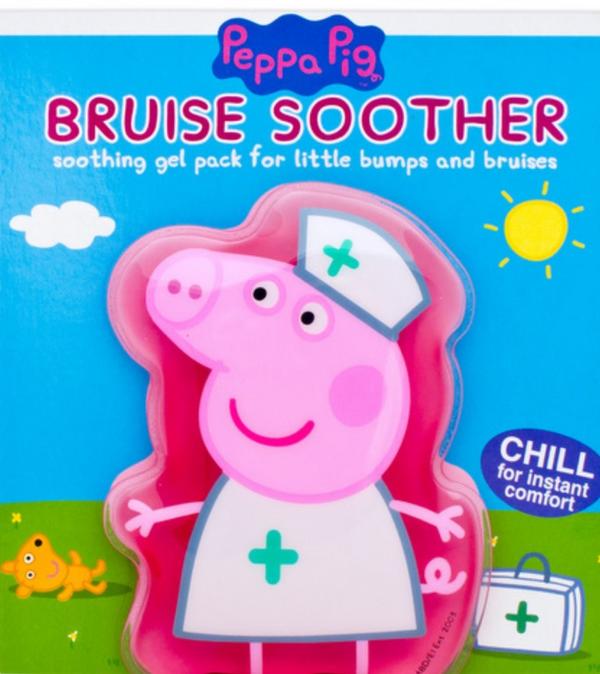 PEPPA PIG BRUISE SOOTHER SOOTHING GEL PACK FOR LITTLE BUMPS & BRUISES 