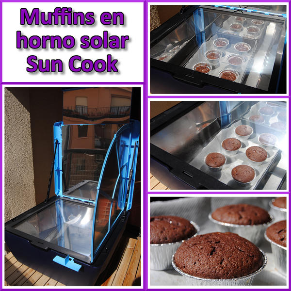 Muffins con dulce de leche por <a href="/TuTeLoGuisas/">TuTeLoGuisas.com</a> en horno solar la receta en bit.ly/11aJsYx #permacultura