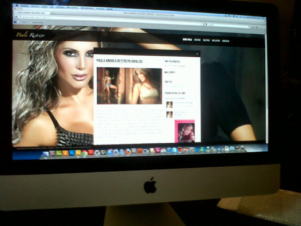 7creativos's tweet image. Así luce el website de @restrepopaula  vangelstudio.com - diseño y consultoría web. #modelosin