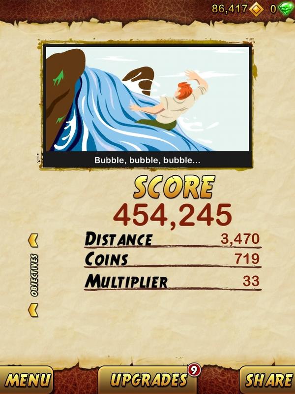abhisheksinghds's tweet image. I got 454245 points while escaping from a Giant Demon Monkey in Temple Run 2. Beat that! bit.ly/TempleRun2