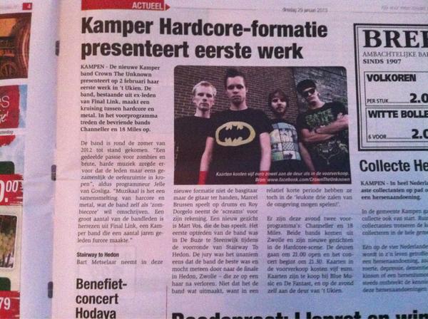 Nice article about our upcoming show this weekend!