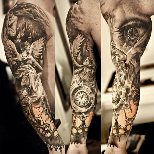 ... tattoo by the Swedish ink master, Niki Norberg. #tattoos #ink http://t