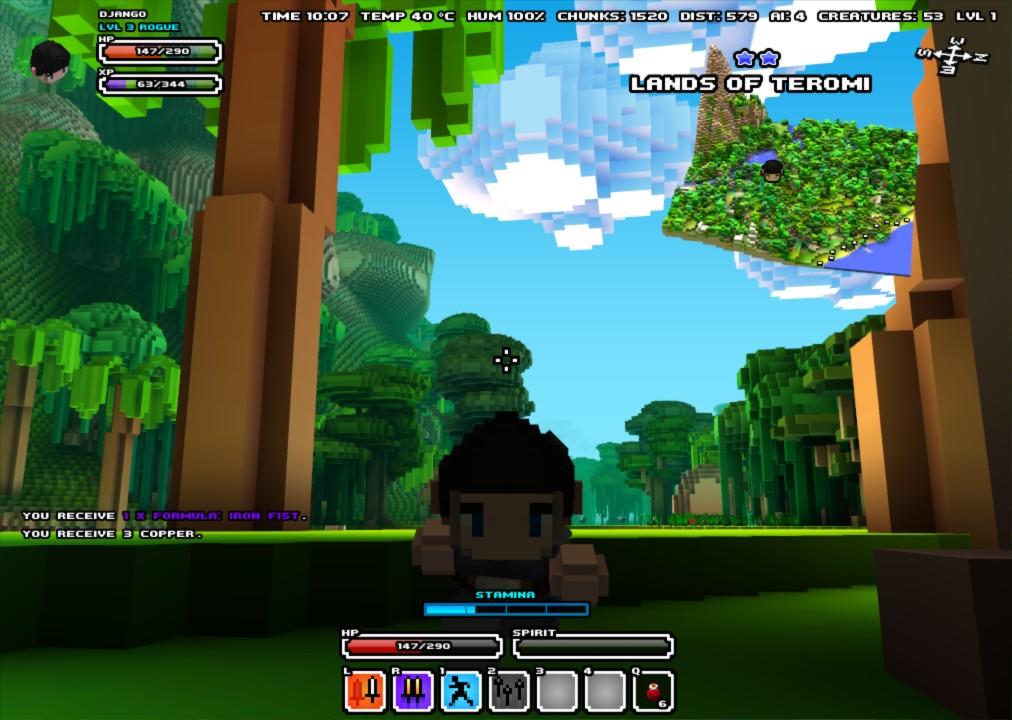 Stamina Bar  Cube World Brasil