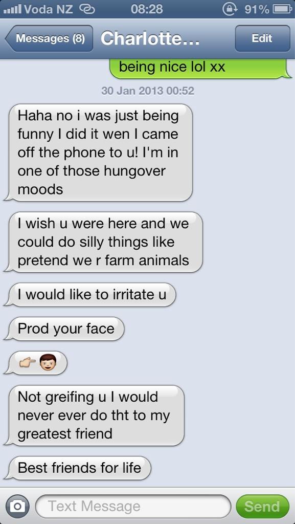@CharlotteGShore your mad hahaha see u Sunday