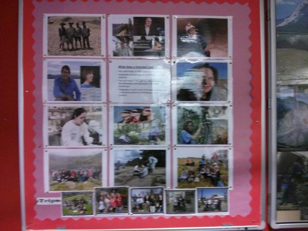 geoggeol's tweet photo. #accessiblefieldwork http://t.co/Qnvnig6qav Here is my poster on my corridor. What does a scientist look like? Inclusion in geology.