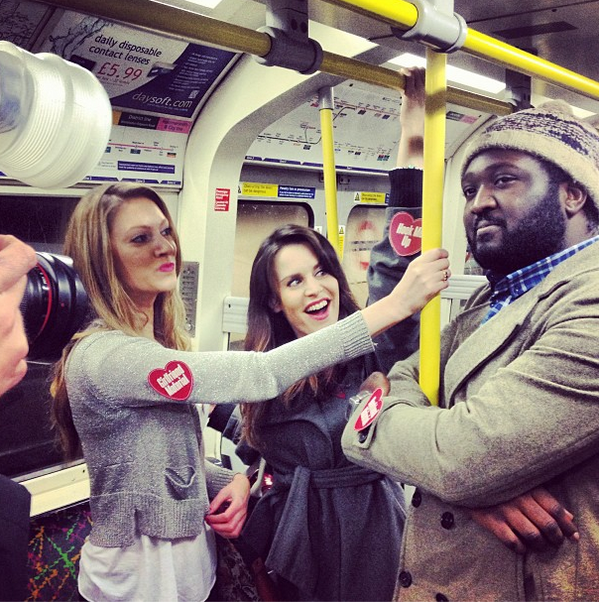 mysinglefriend's tweet photo. Check out what we've been up to this morning! Keep 'em peeled for more to come... #heartonsleeve http://t.co/is90rZ7F